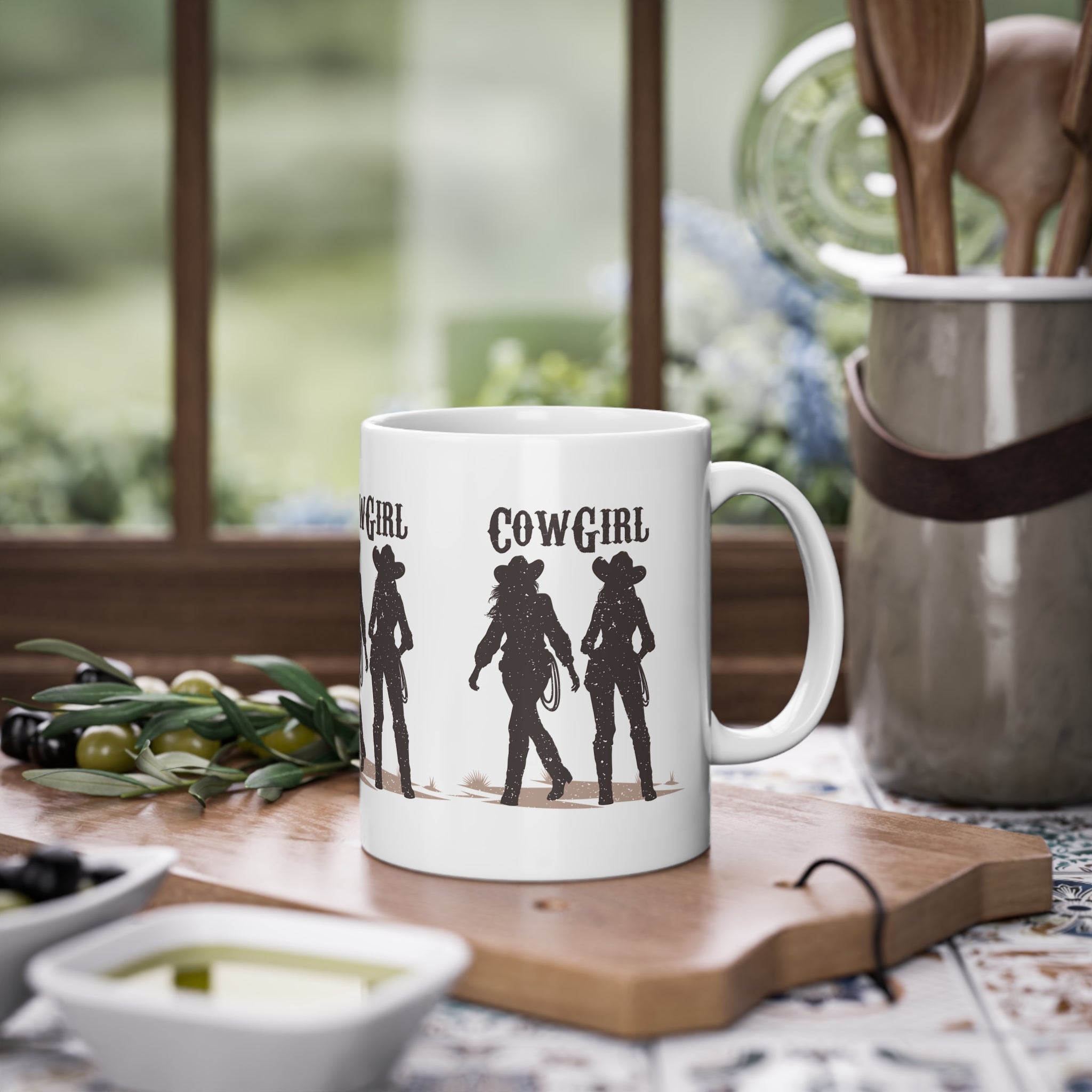 Tazza Cowgirl – Silhouette Western e Rodeo 330 ml
