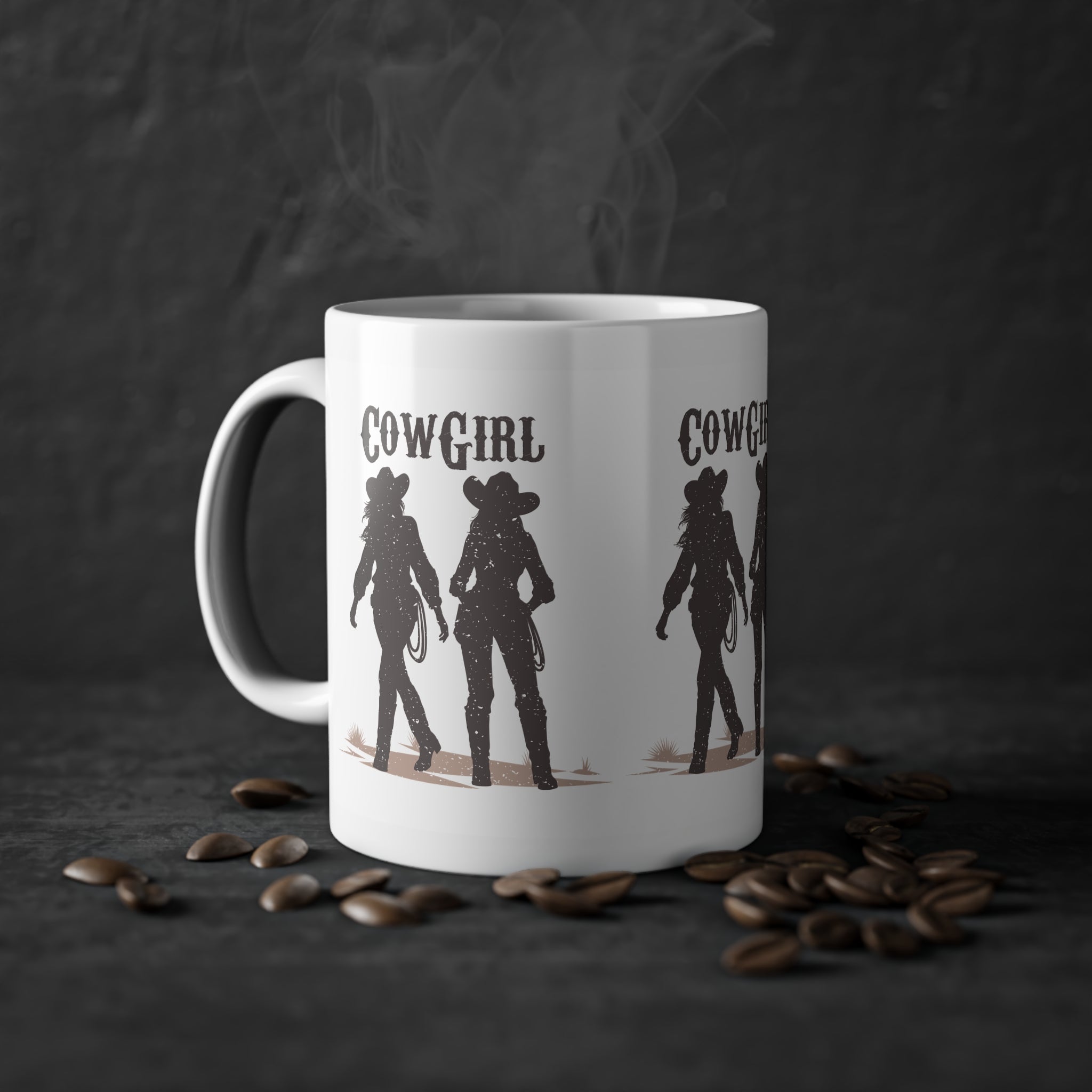 Tazza Cowgirl – Silhouette Western e Rodeo 330 ml