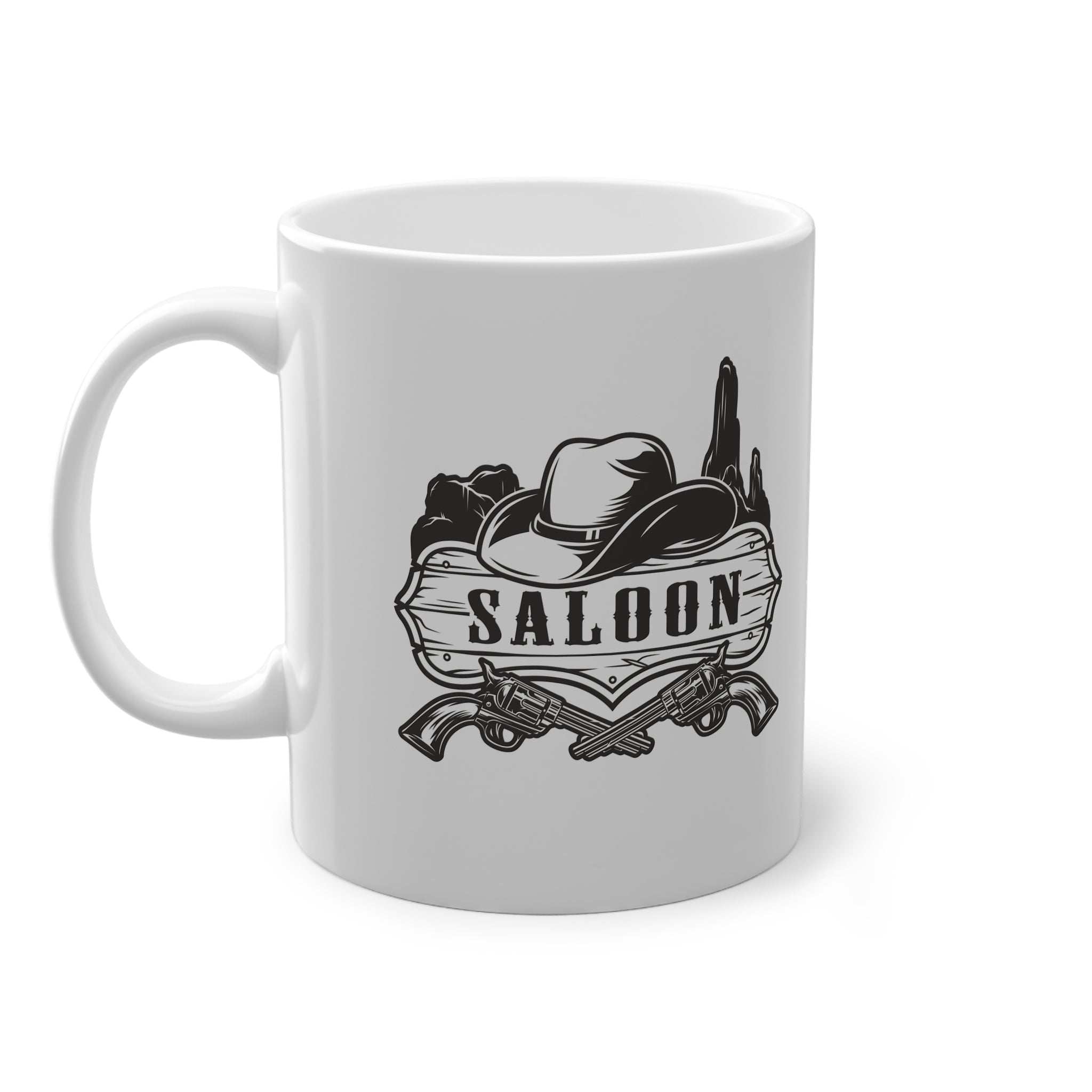 Tazza Cowboy Saloon – Stile Western Rustico da Ranch 330 ml