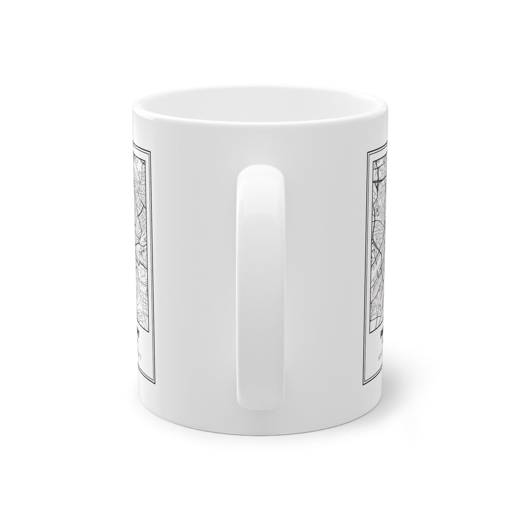 Tazza Francoforte con Mappa – Souvenir Germania 330 ml