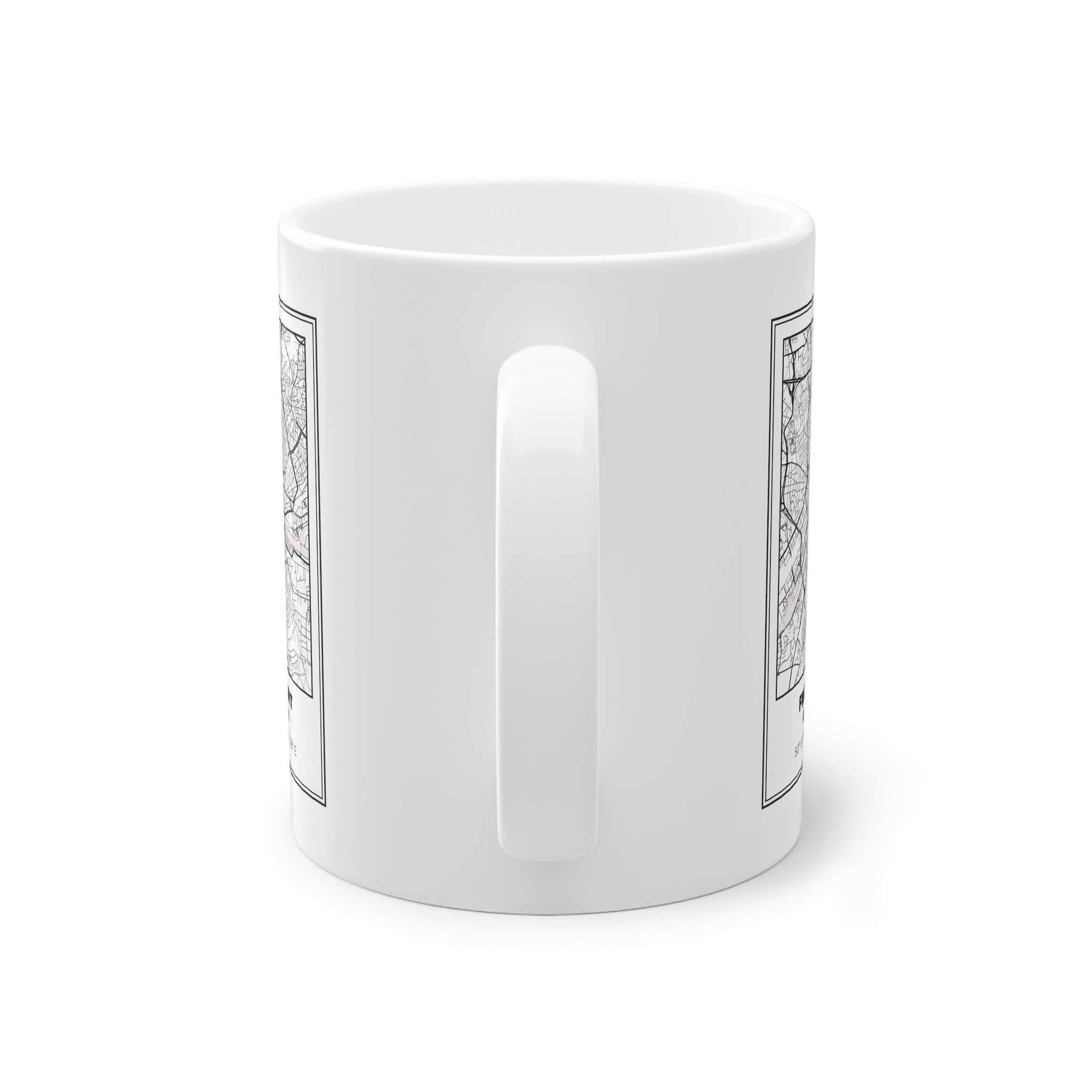 Tazza Francoforte con Mappa – Souvenir Germania 330 ml