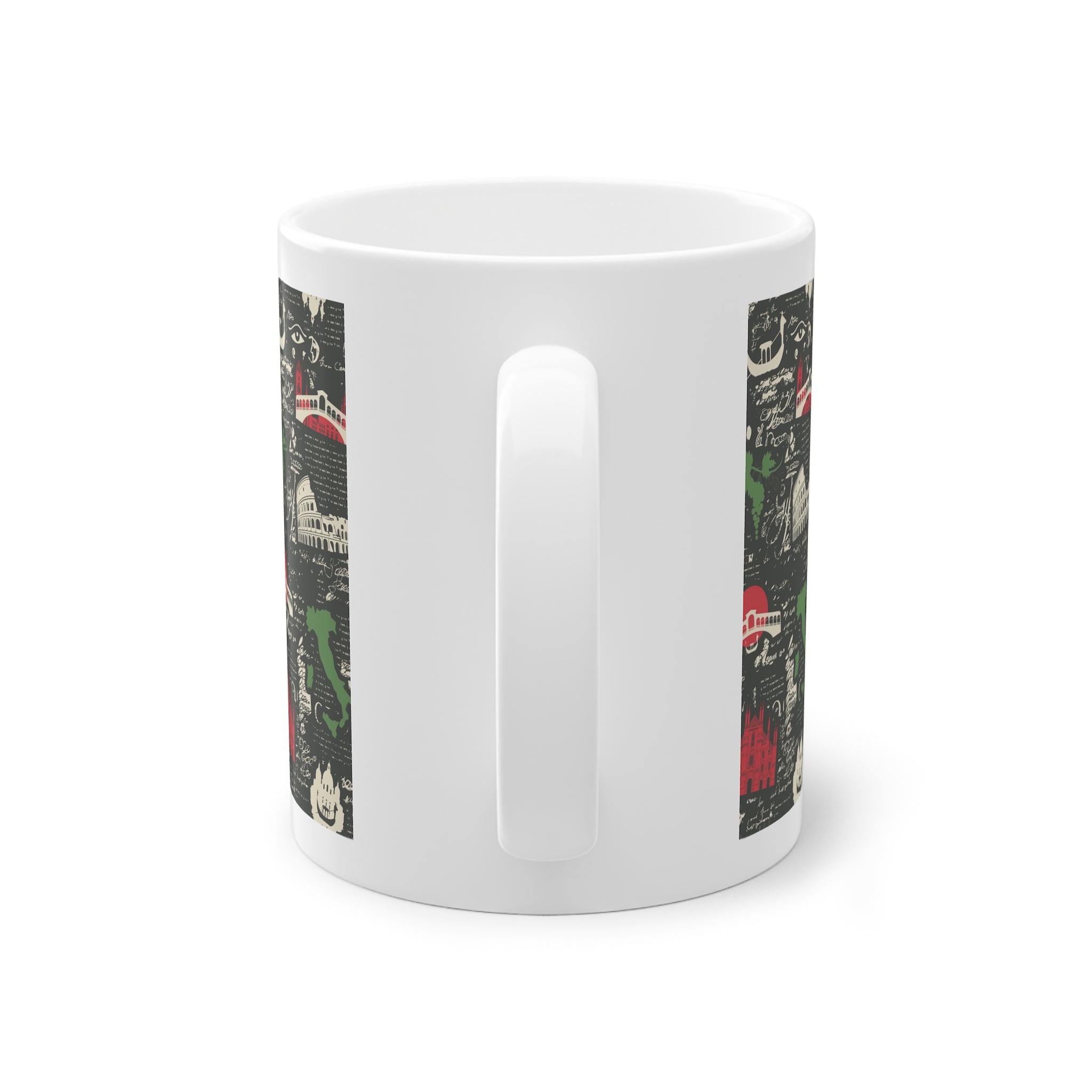 Tazza Italia Vintage – Monumenti e Bandiera Italiana 330 ml