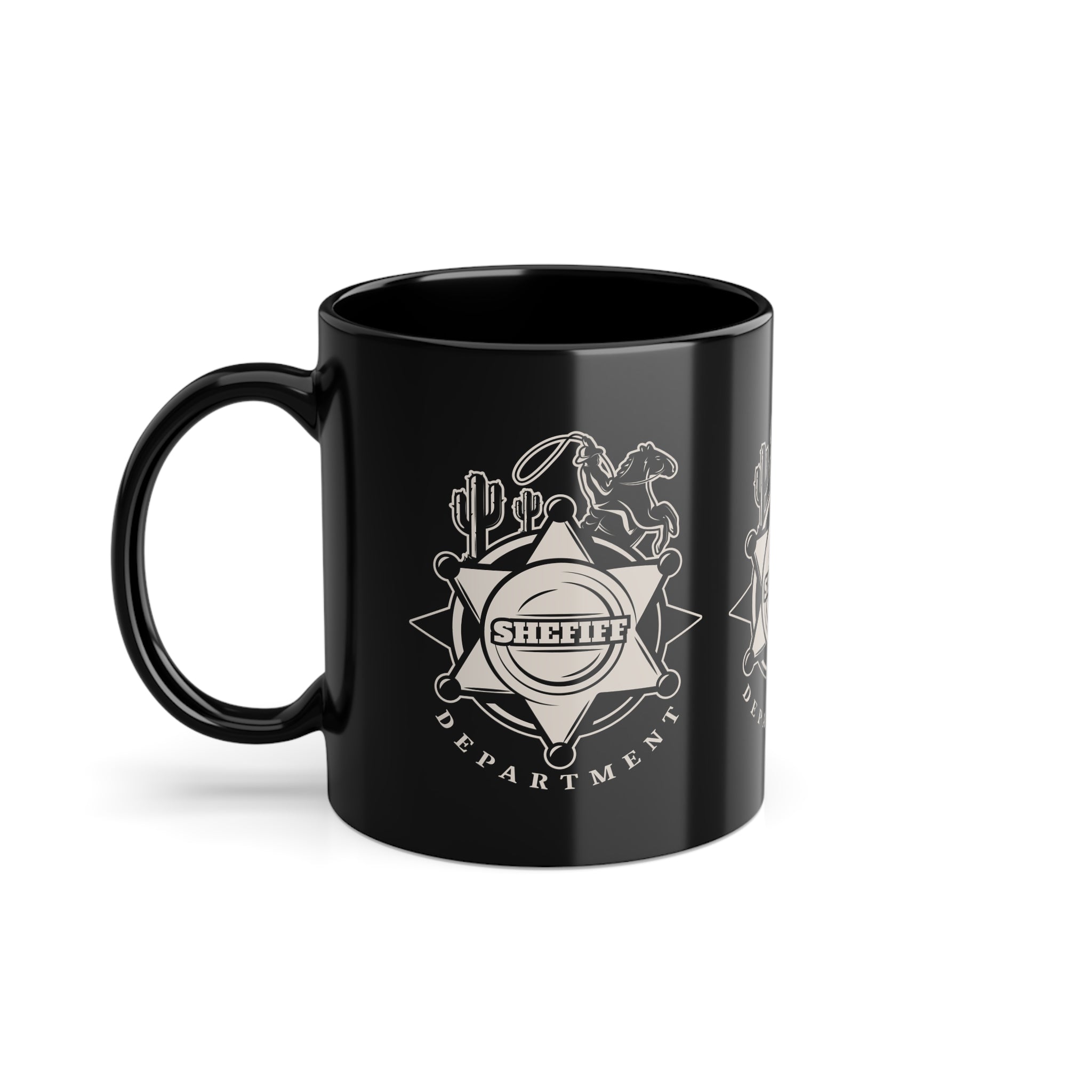 Tazza Sceriffo Western – Distintivo da Sceriffo 330 ml
