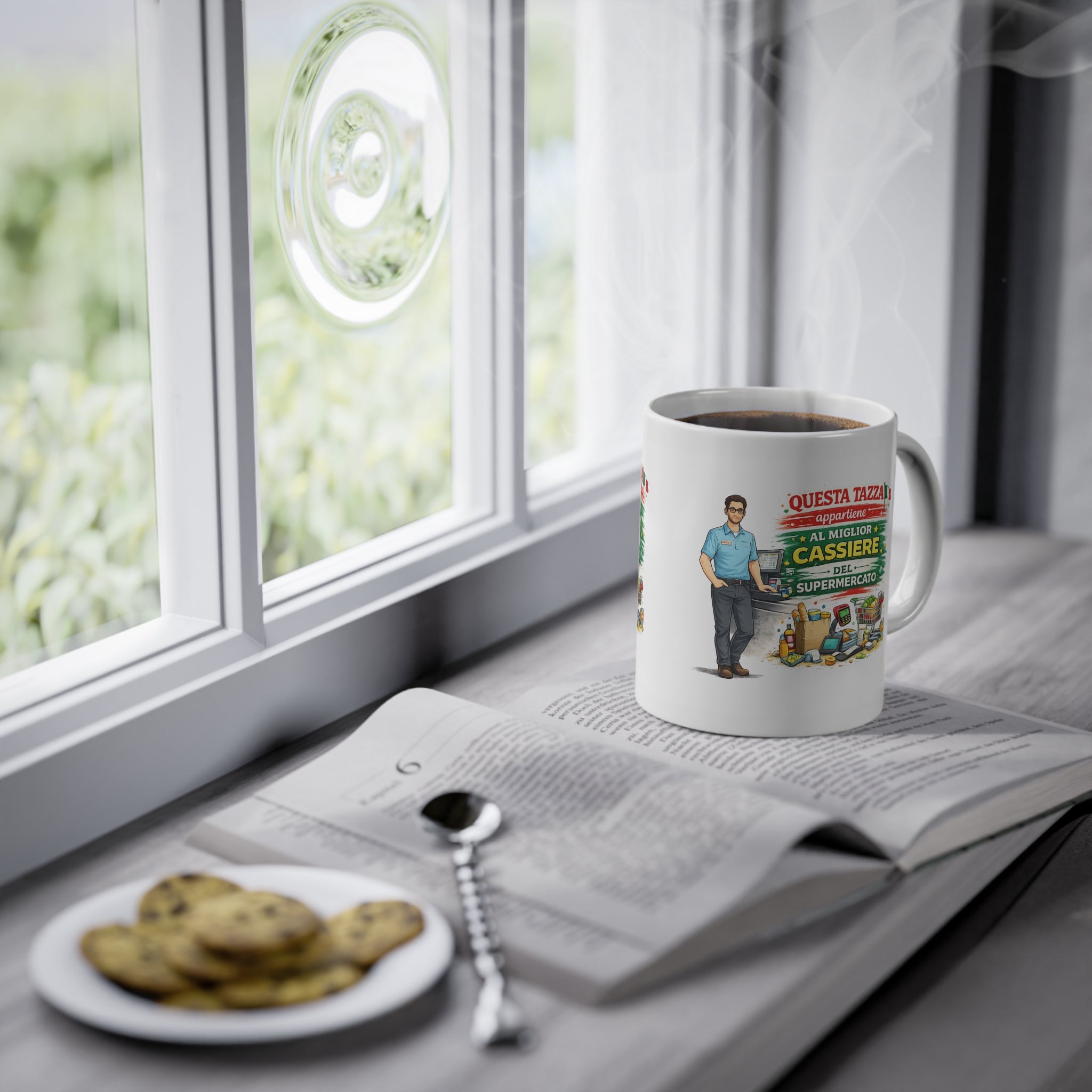 Tazza “Miglior Cassiere del Supermercato” – Idea Regalo
