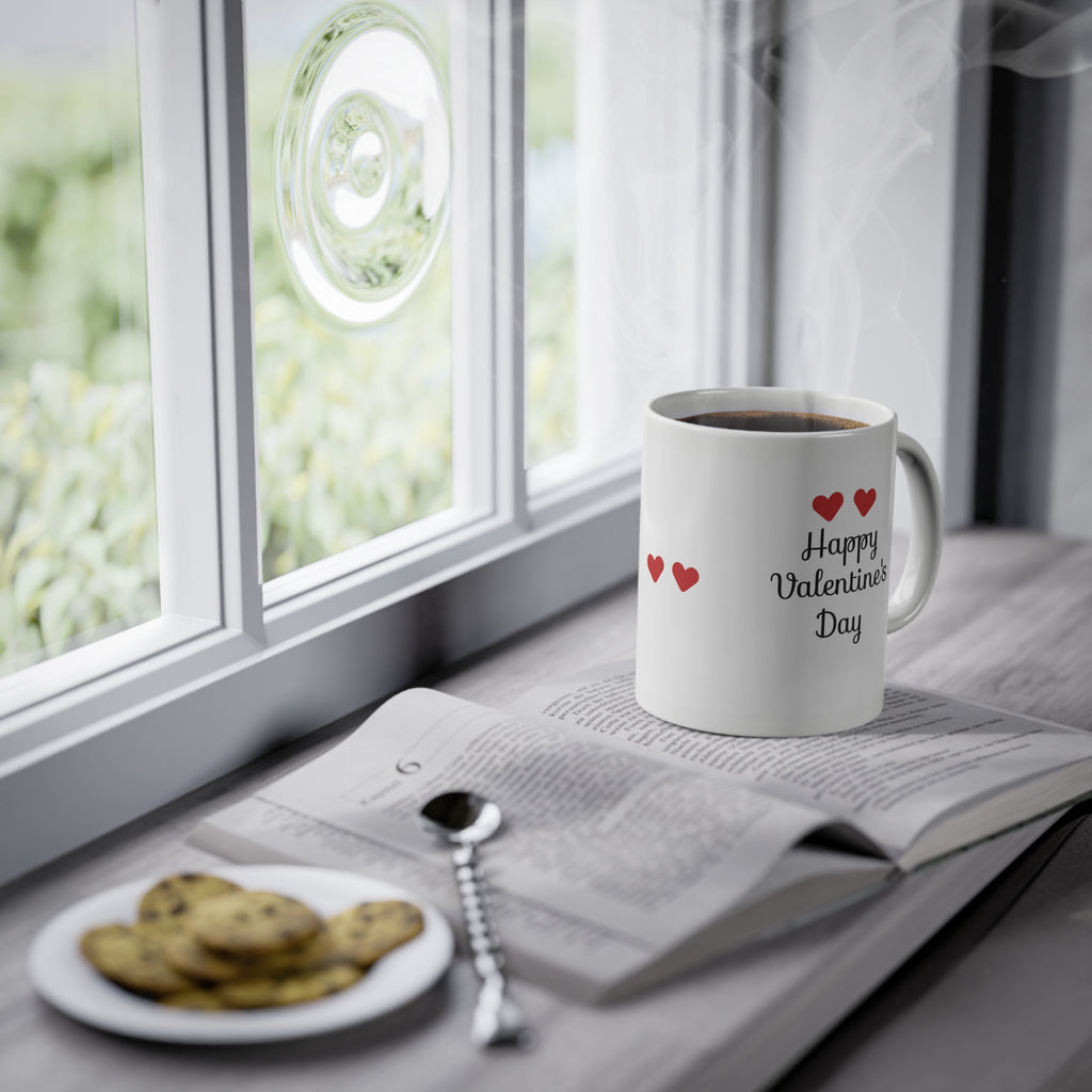 Tazza San Valentino “Happy Valentine’s Day” – Regalo Romantico 330 ml