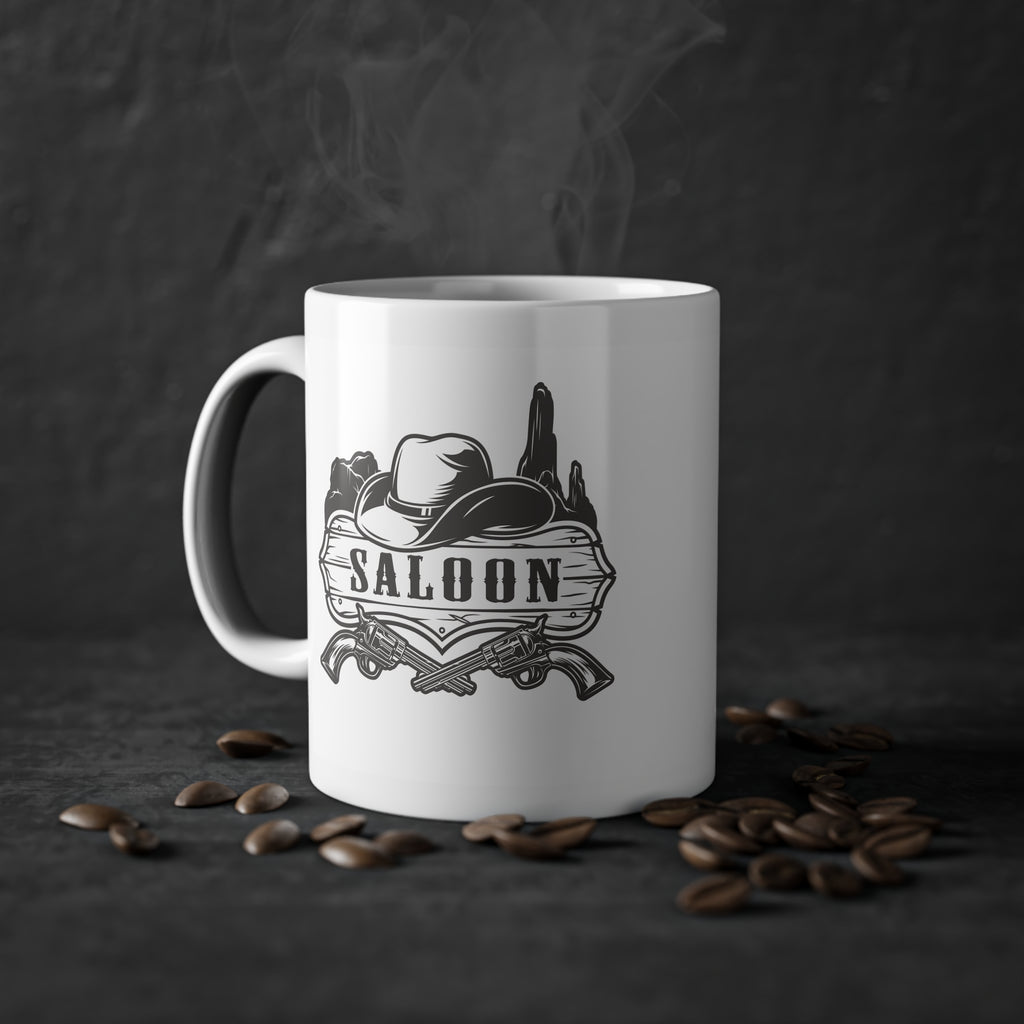 Tazza Cowboy Saloon – Stile Western Rustico da Ranch 330 ml