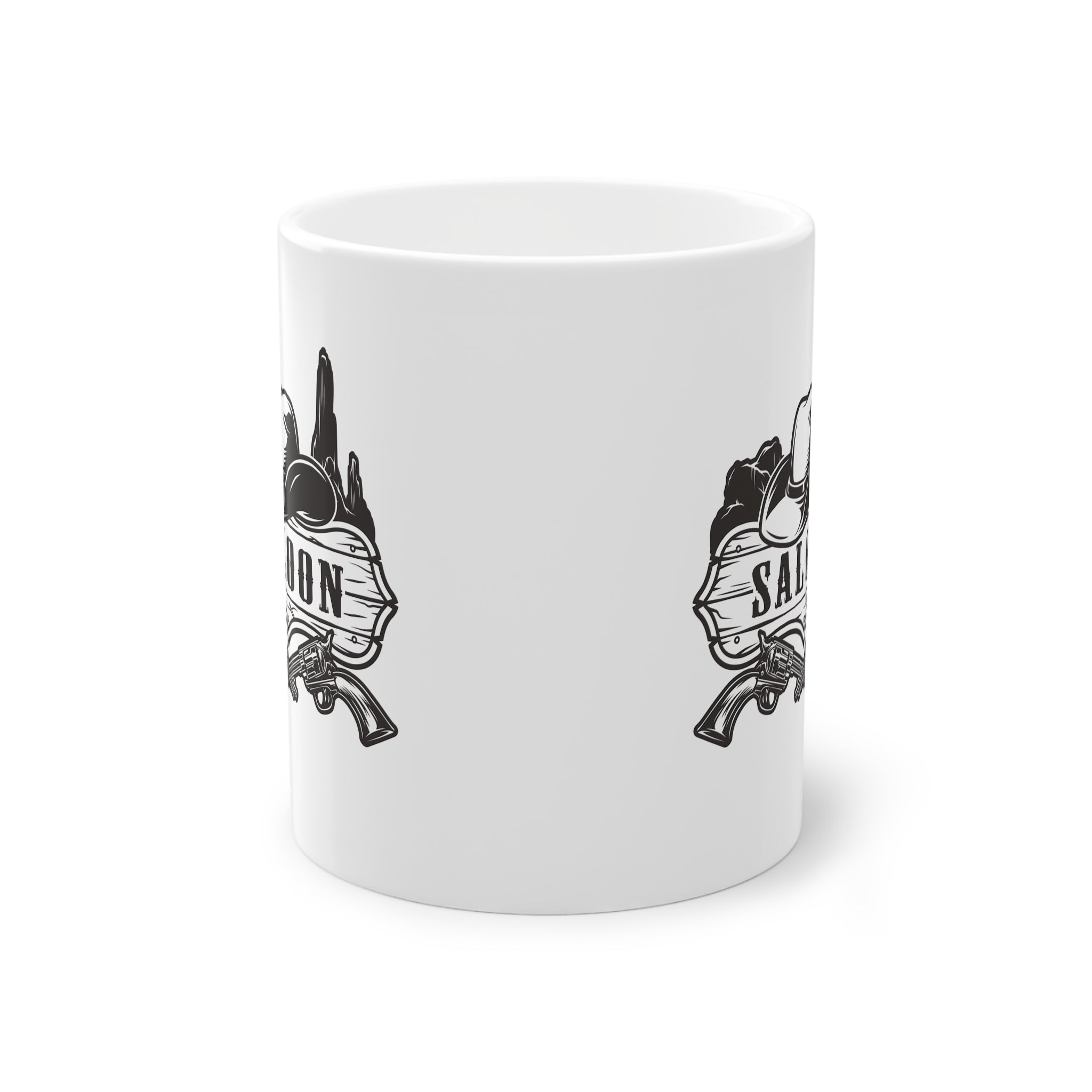 Tazza Cowboy Saloon – Stile Western Rustico da Ranch 330 ml