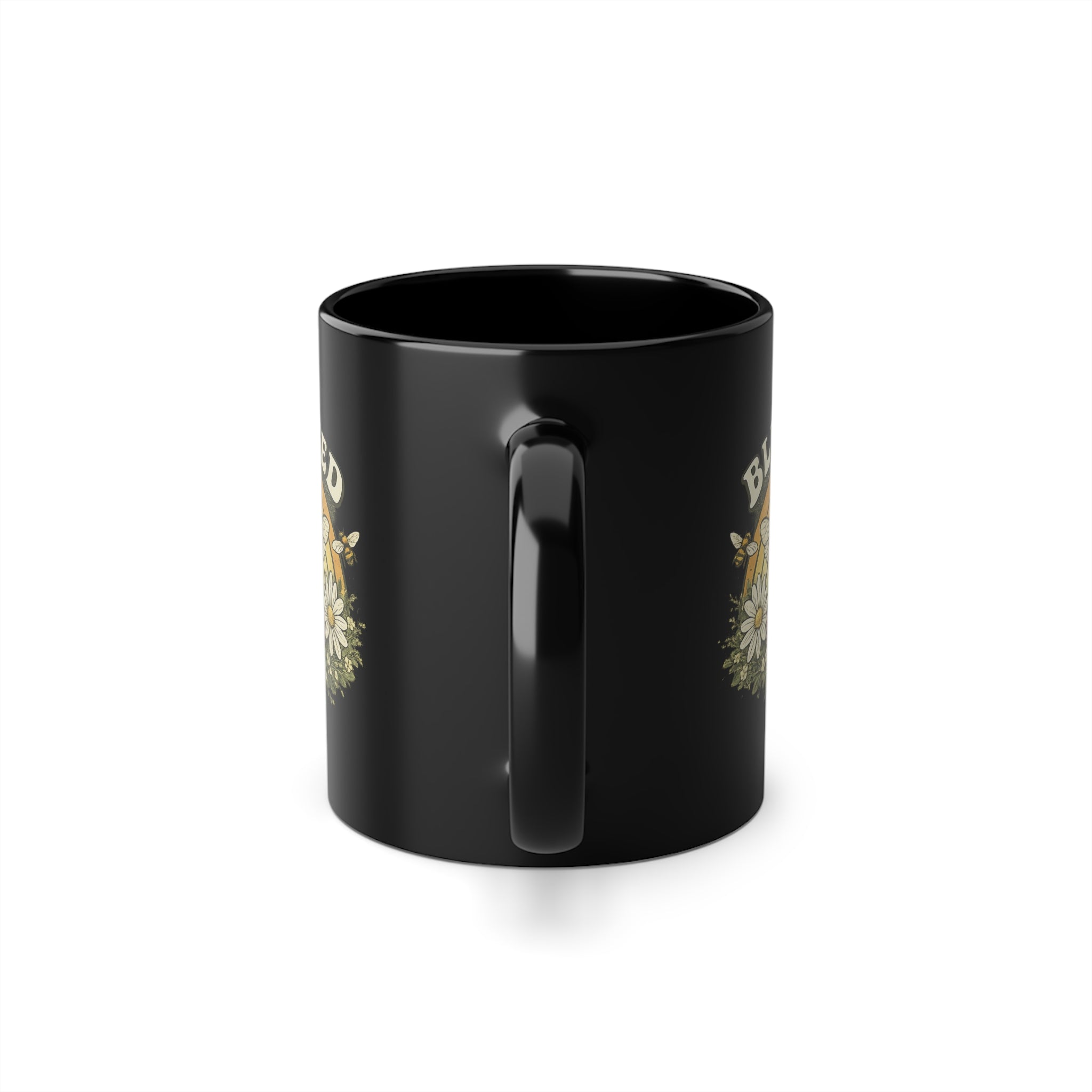 Tazza Floreale “Blessed” – Tazza Caffè Vintage Boho 330 ml