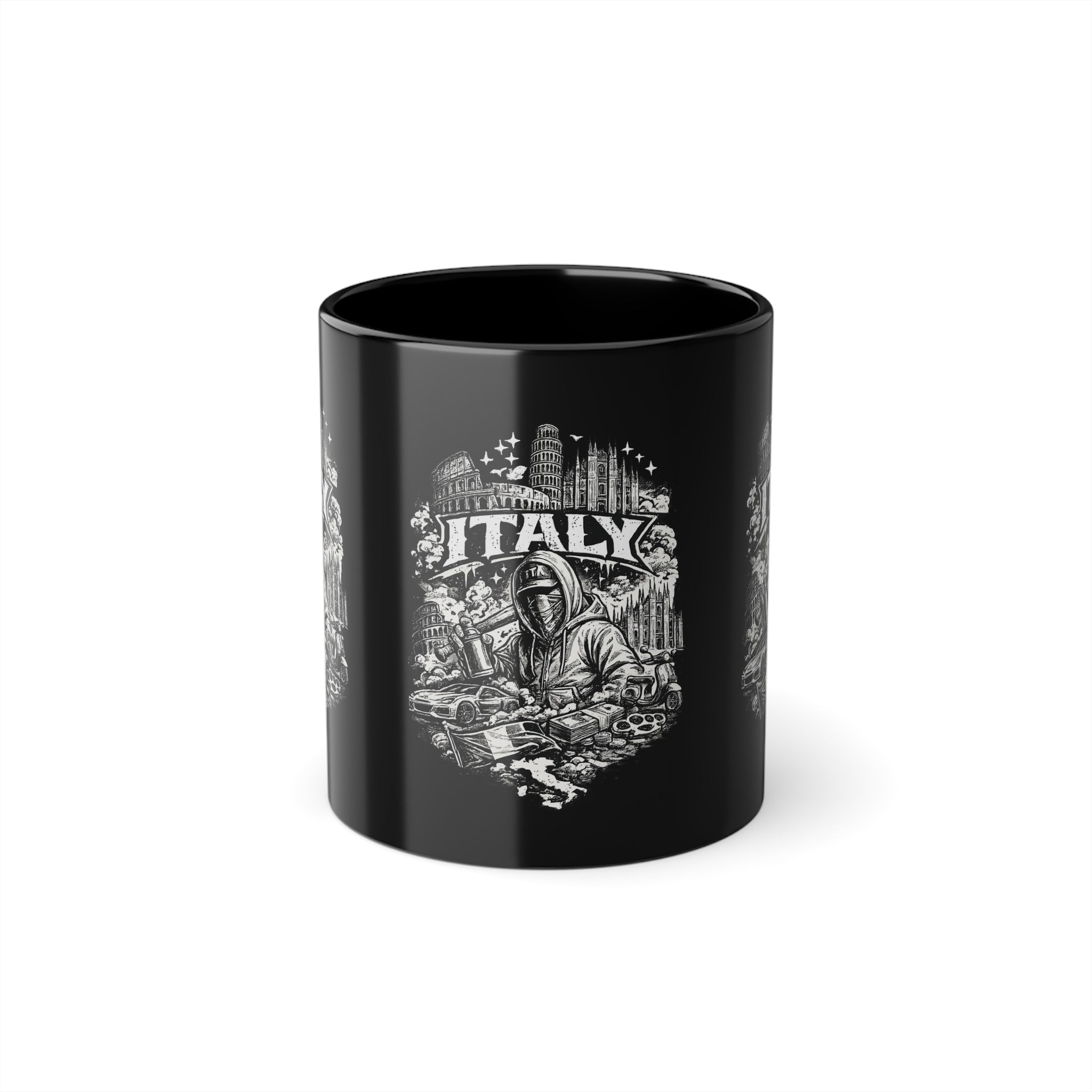 Tazza Italia Vintage – Street Art e Skyline Italiano 330 ml