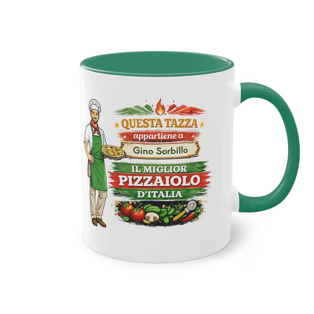 Tazza Personalizzata Pizzaiolo “Il Miglior Pizzaiolo” 330 ml