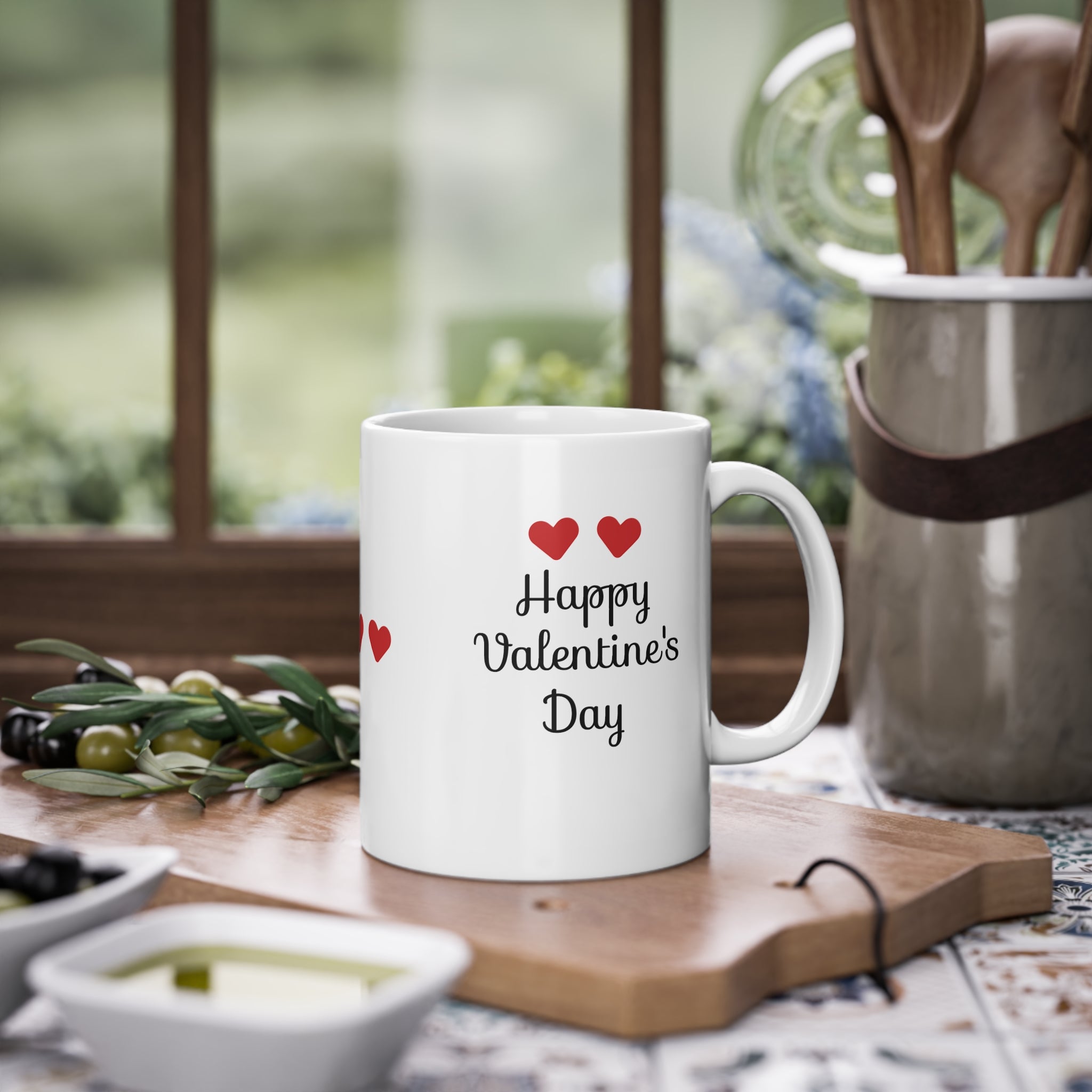 Tazza San Valentino “Happy Valentine’s Day” – Regalo Romantico 330 ml