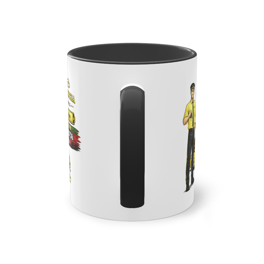 Tazza Personalizzata per Taxista 330 ml – “Orgoglioso Taxista” con Nome | Regalo per Tassista
