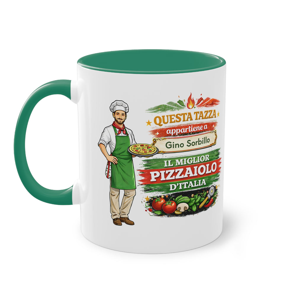 Tazza Personalizzata Pizzaiolo “Il Miglior Pizzaiolo” 330 ml