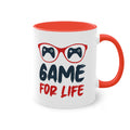 Tazza Gamer “Gamer For Life” – Tazza Videogiochi Bicolore 330 ml
