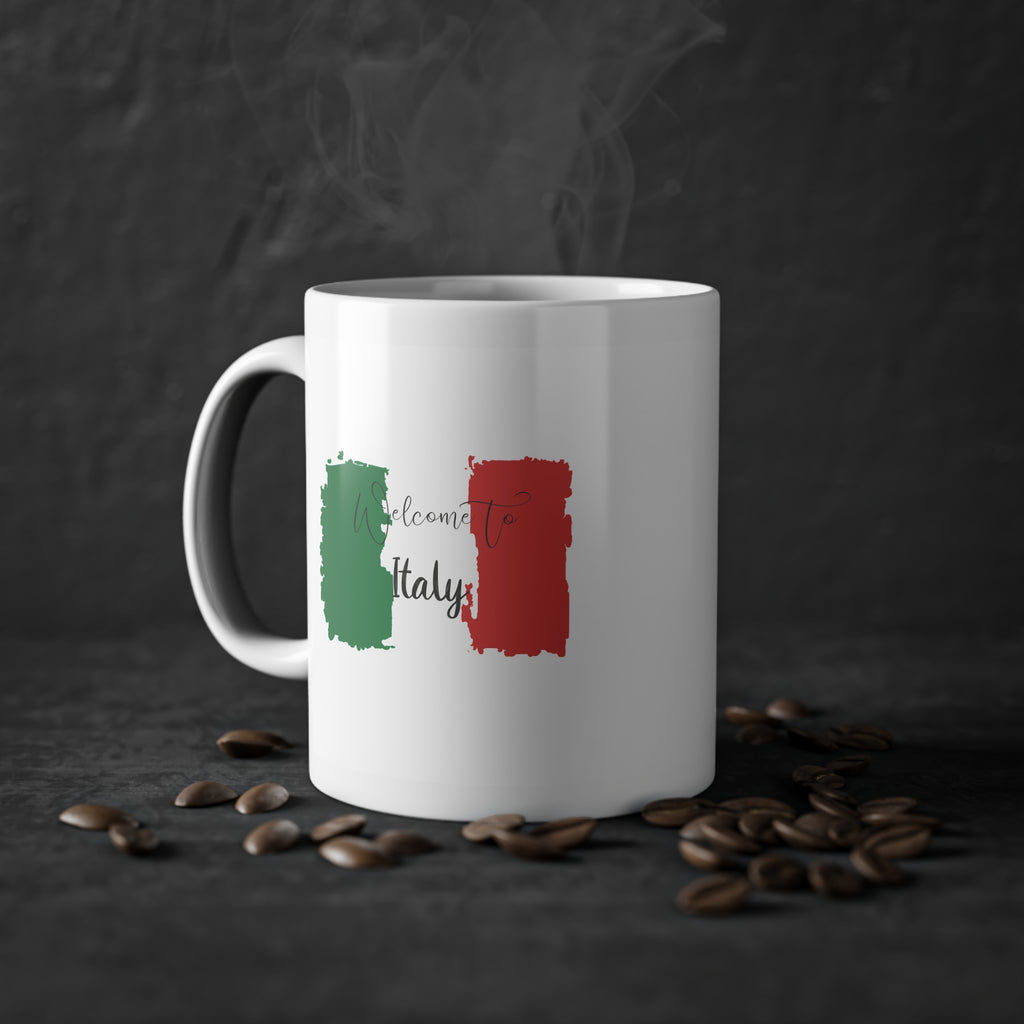 Tazza Italia “Welcome to Italy” – Bandiera Italiana 330 ml
