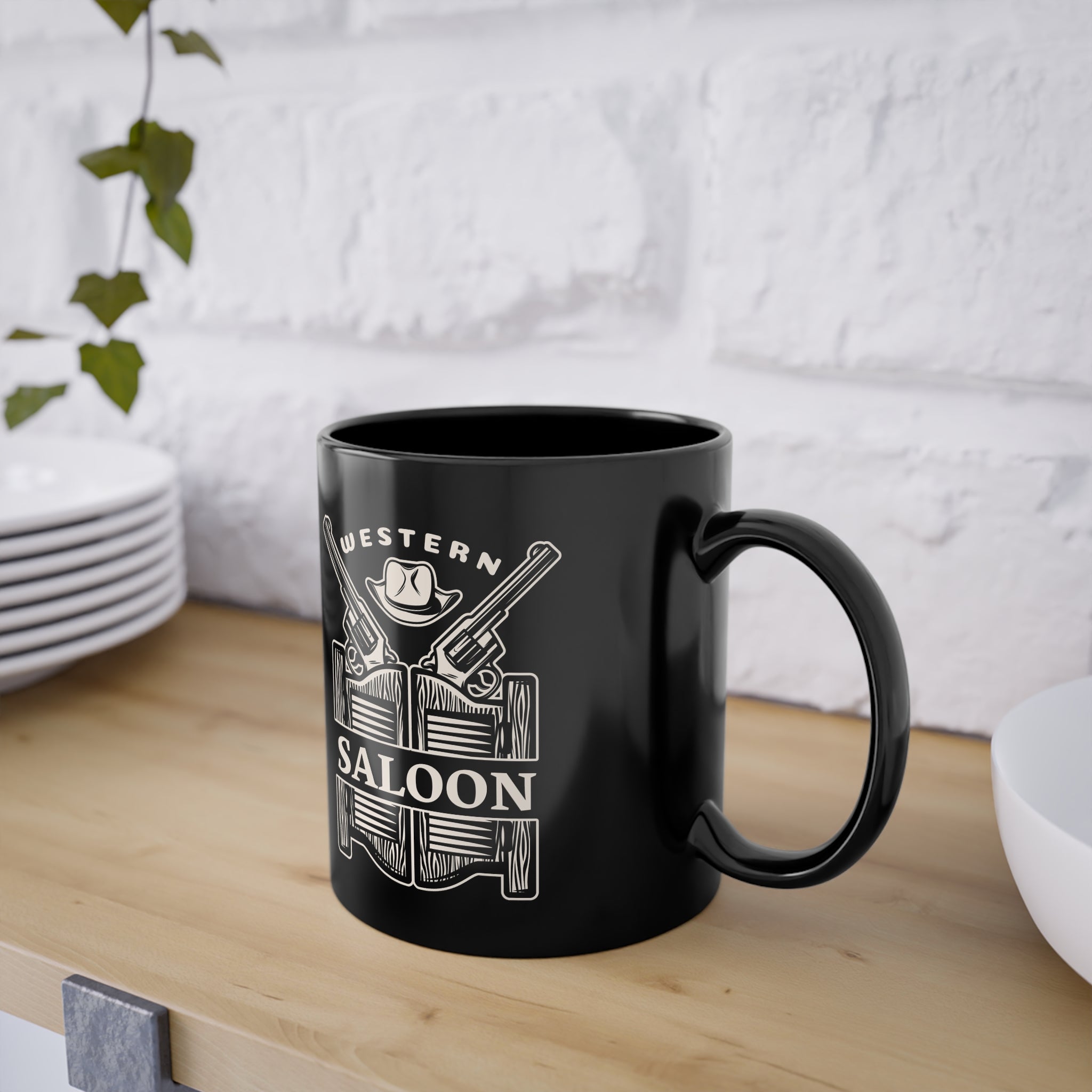 Tazza Western Saloon – Design Cowboy Vintage 330 ml