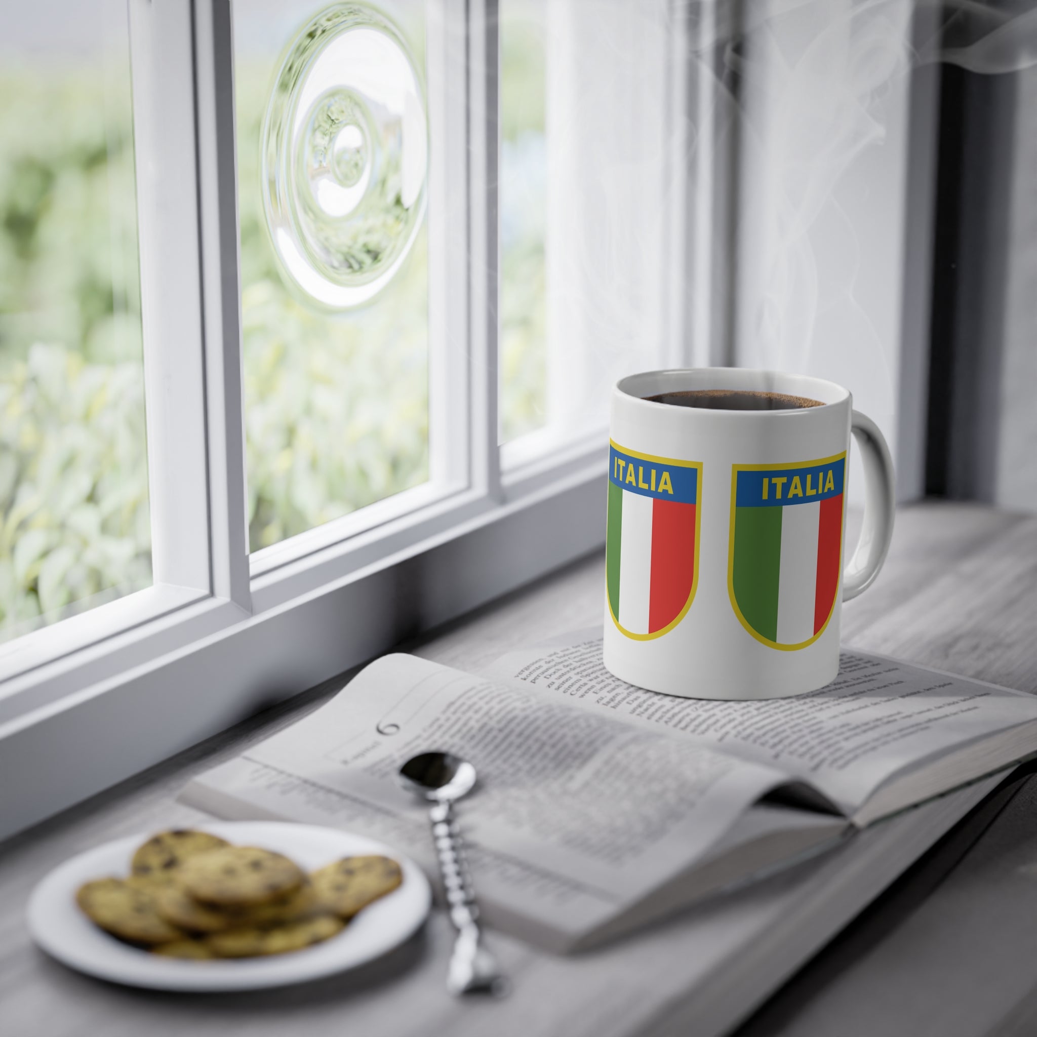 Tazza Italia con Bandiera Italiana – Souvenir 330 ml