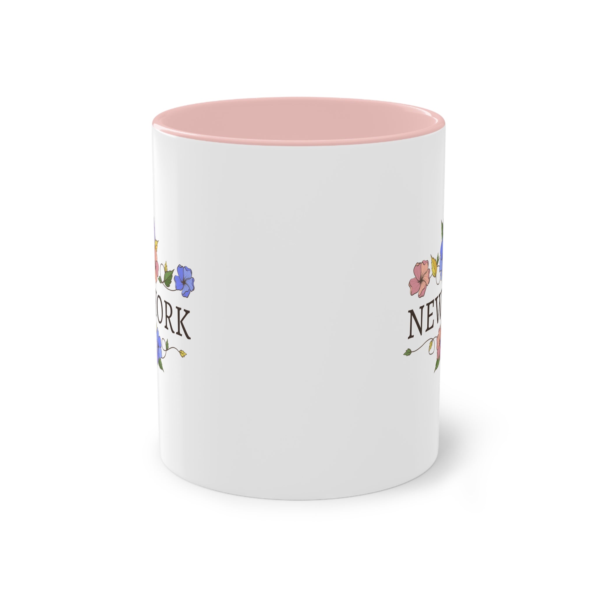 Tazza New York Floreale – Tazza Rosa Bicolore 330 ml