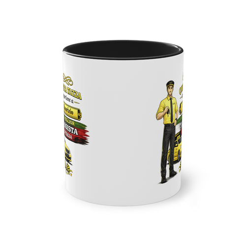 Tazza Personalizzata per Taxista 330 ml – “Orgoglioso Taxista” con Nome | Regalo per Tassista