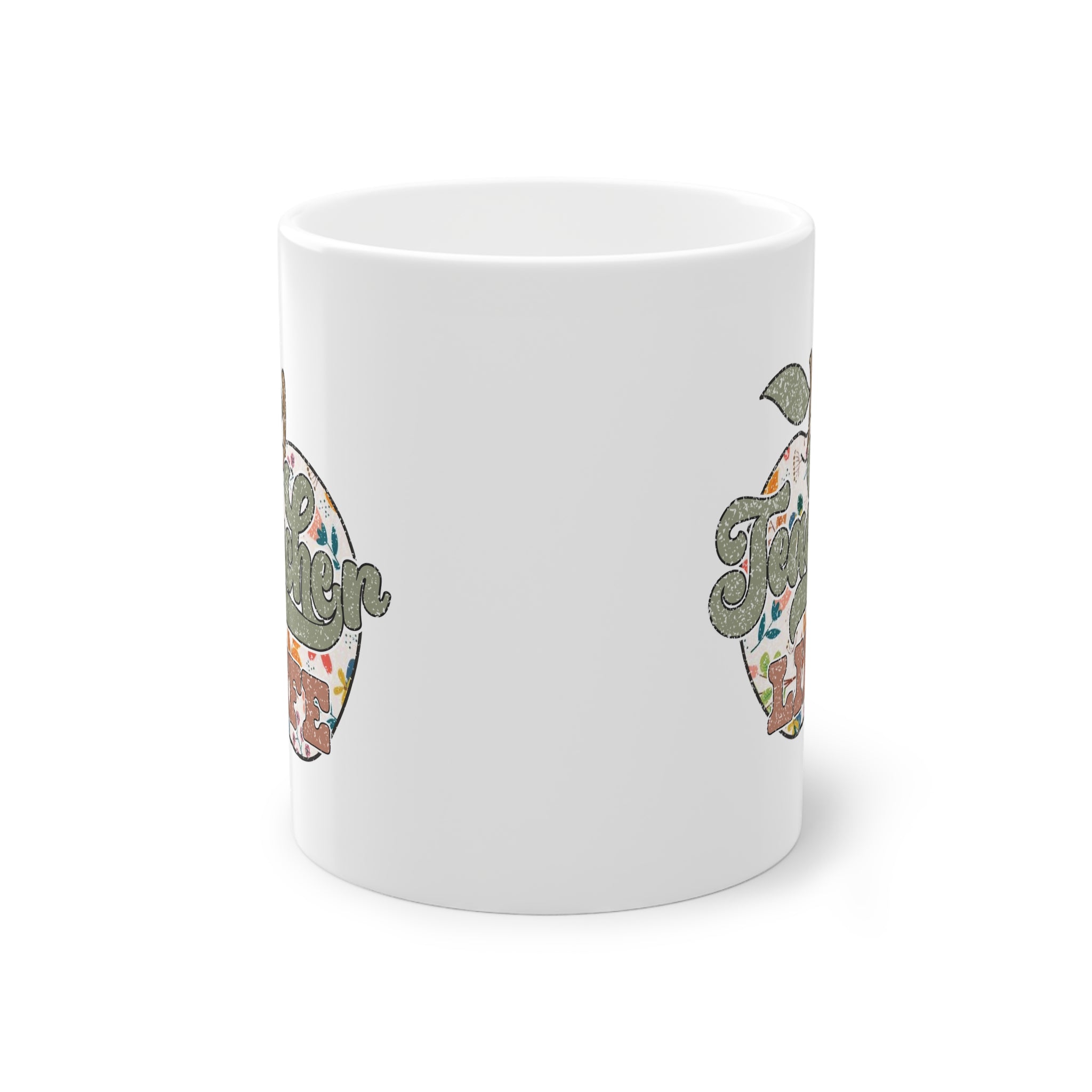 Tazza per Maestra “Teacher Life” – Mela Floreale 330 ml