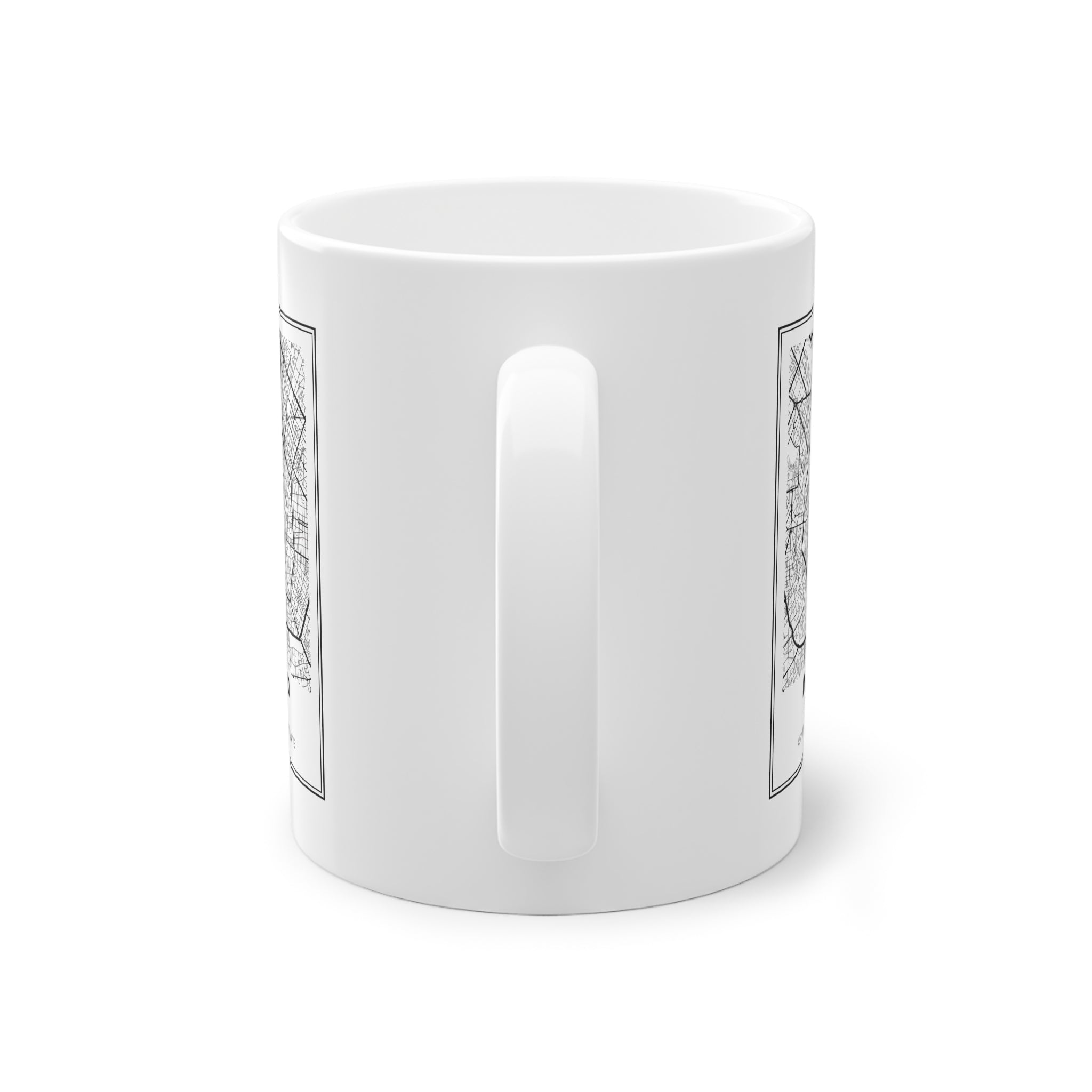 Tazza Milano con Mappa – Souvenir Italia 330 ml