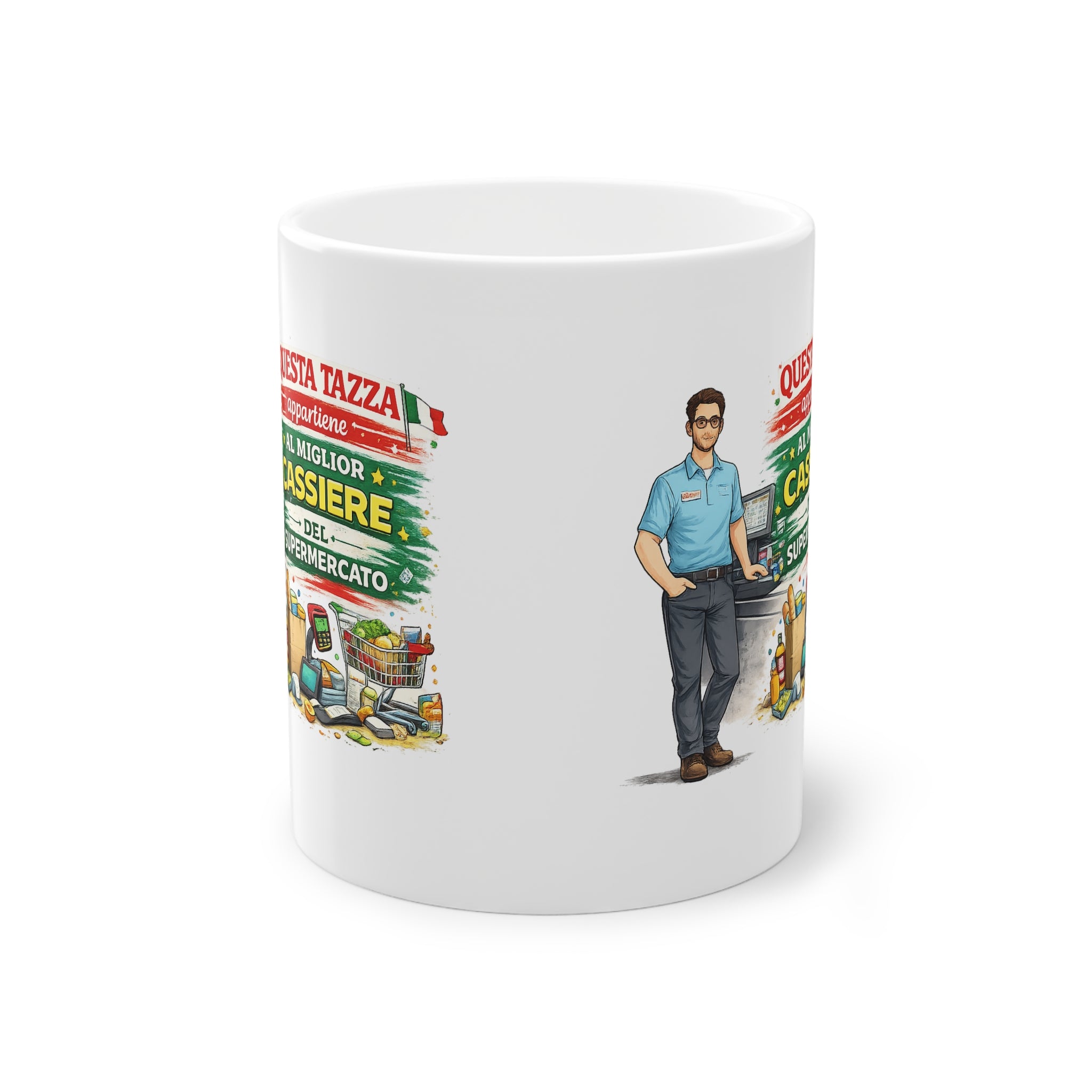 Tazza “Miglior Cassiere del Supermercato” – Idea Regalo