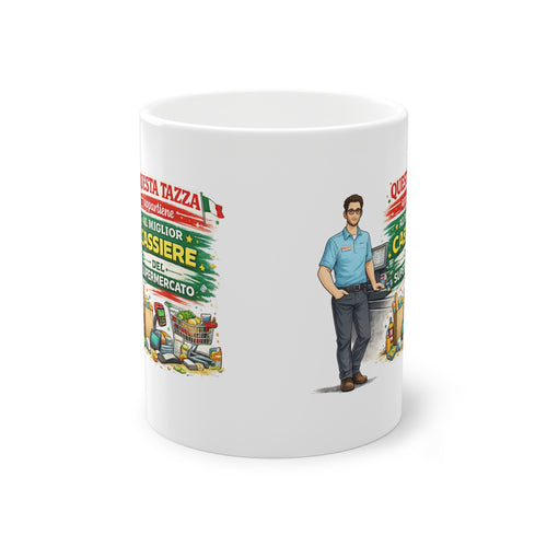 Tazza “Miglior Cassiere del Supermercato” – Idea Regalo