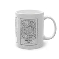 Tazza Milano con Mappa – Souvenir Italia 330 ml