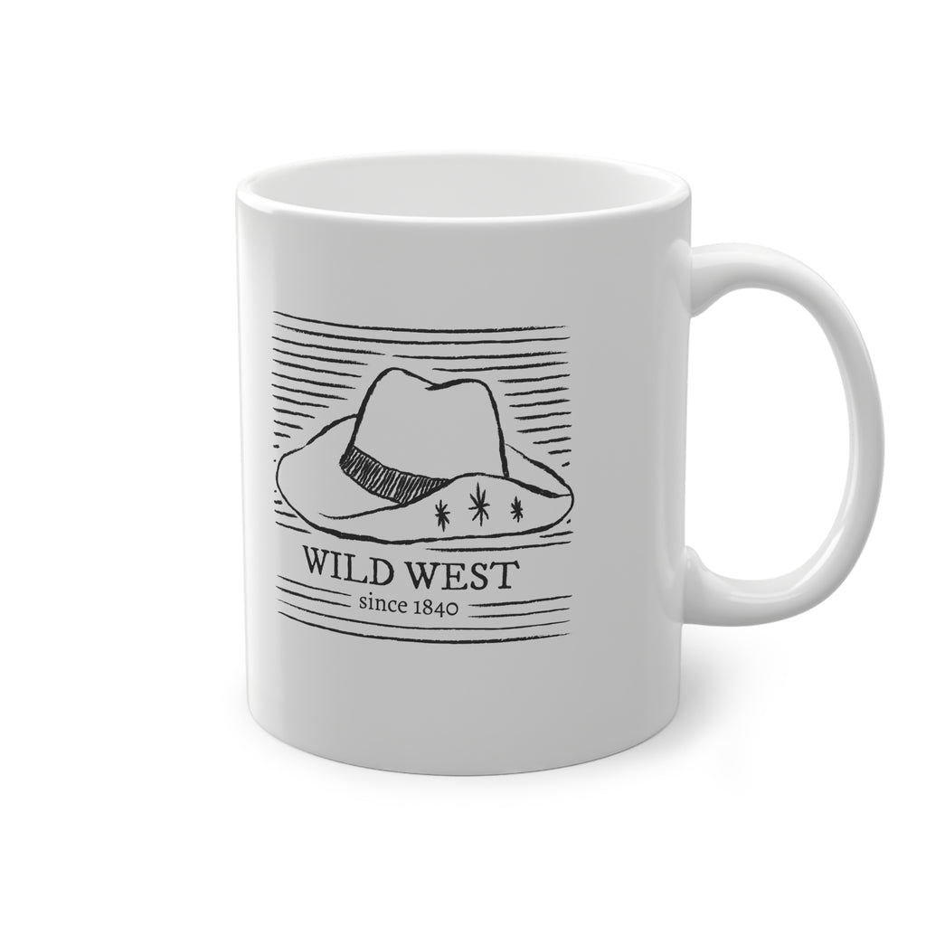 Tazza Wild West Vintage – Cowboy e Cappello Western 330 ml