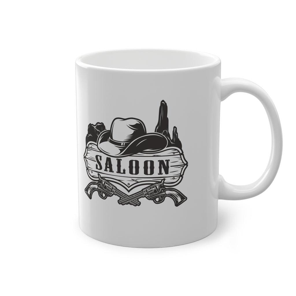 Tazza Cowboy Saloon – Stile Western Rustico da Ranch 330 ml