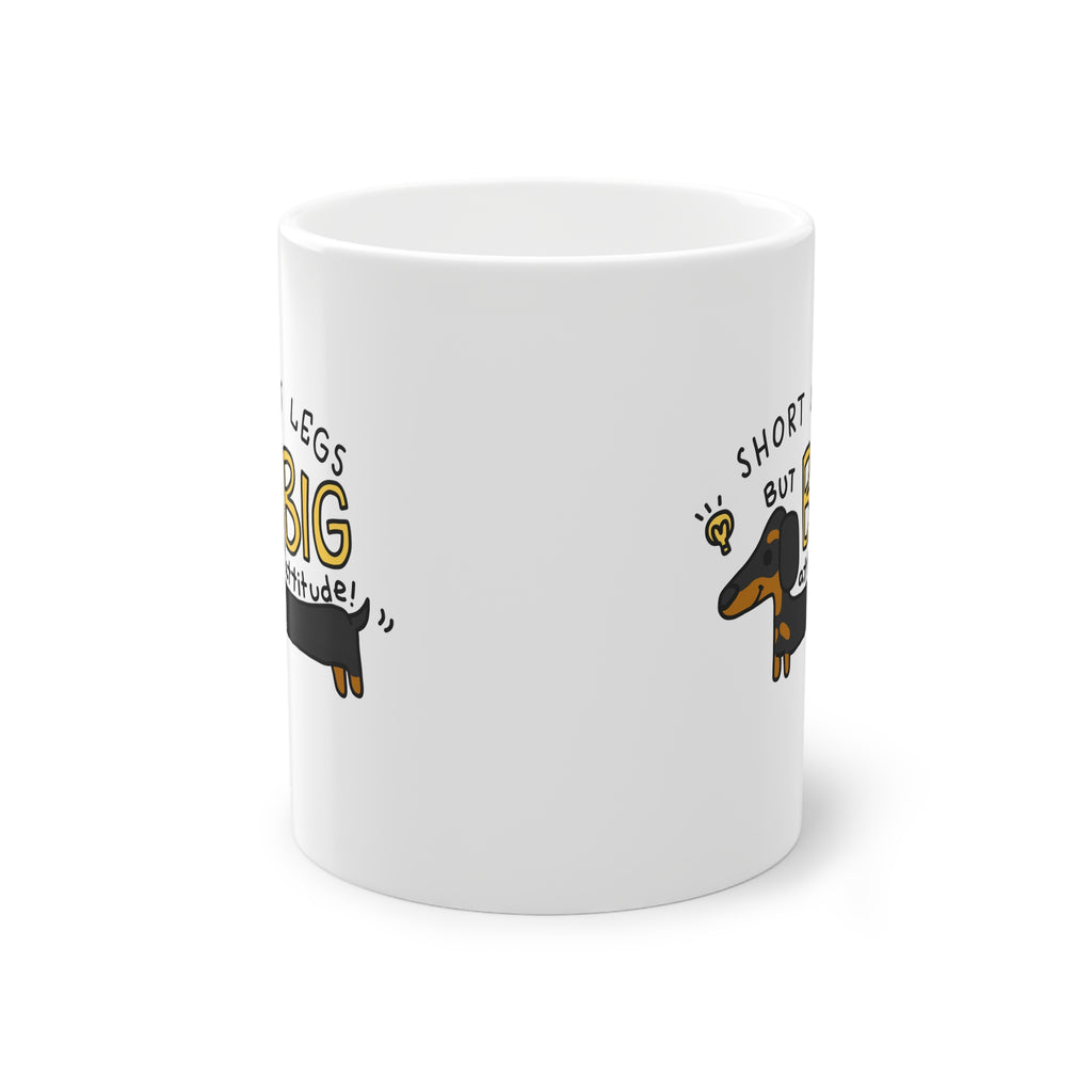 Tazza Bassotto “Gambe Corte, Grande Personalità” – 330 ml