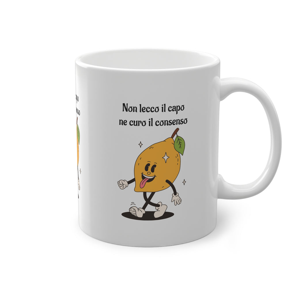 Tazza Divertente “Non Lecco il Capo” – Tazza con Lingua 330 ml