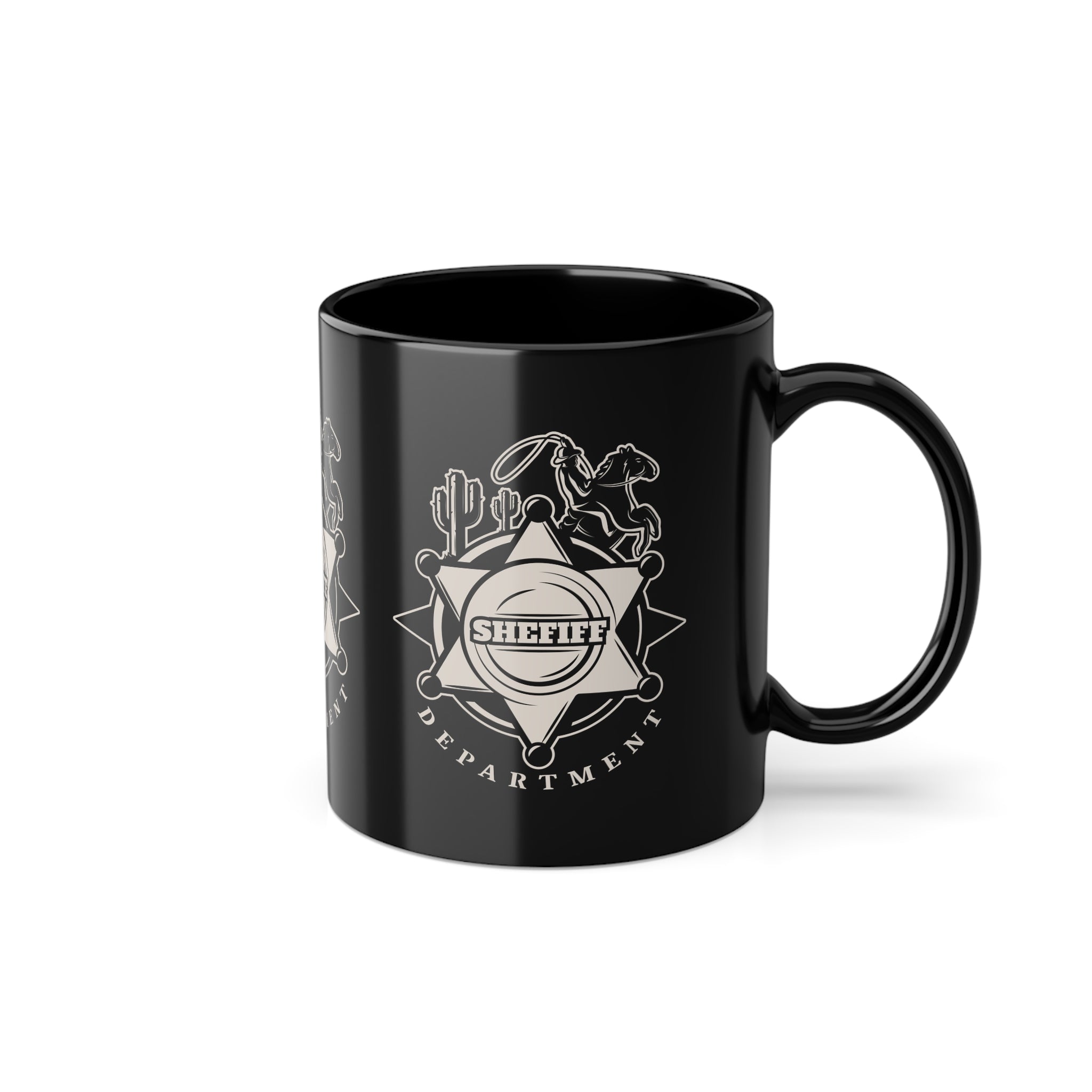 Tazza Sceriffo Western – Distintivo da Sceriffo 330 ml